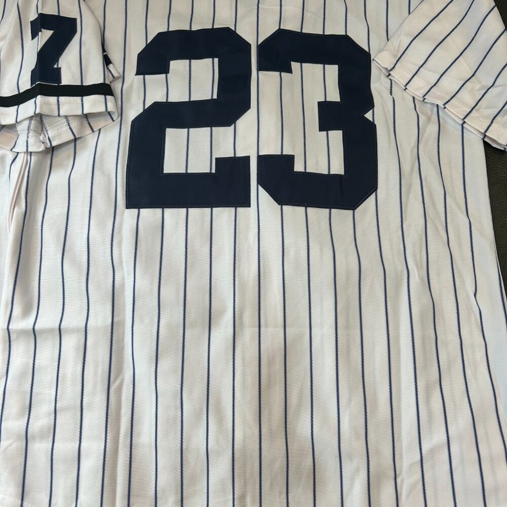 1990's NEW YORK YANKEES DON MATTINGLY Men's JERSEY Sz M,L,XL,2XL New with tags - Picture 6 of 6